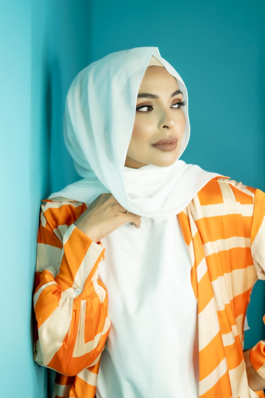 Pearl Chiffon Scarf